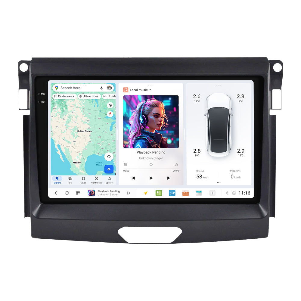 Ford DUDUAUTO Head Units & Car Stereos