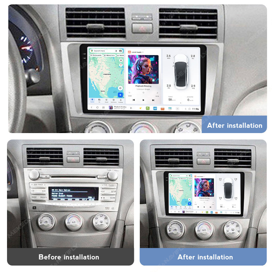 DUDU7 Toyota Camry 2006-2011 Head Unit Car Stereo | Apple CarPlay & Android Auto