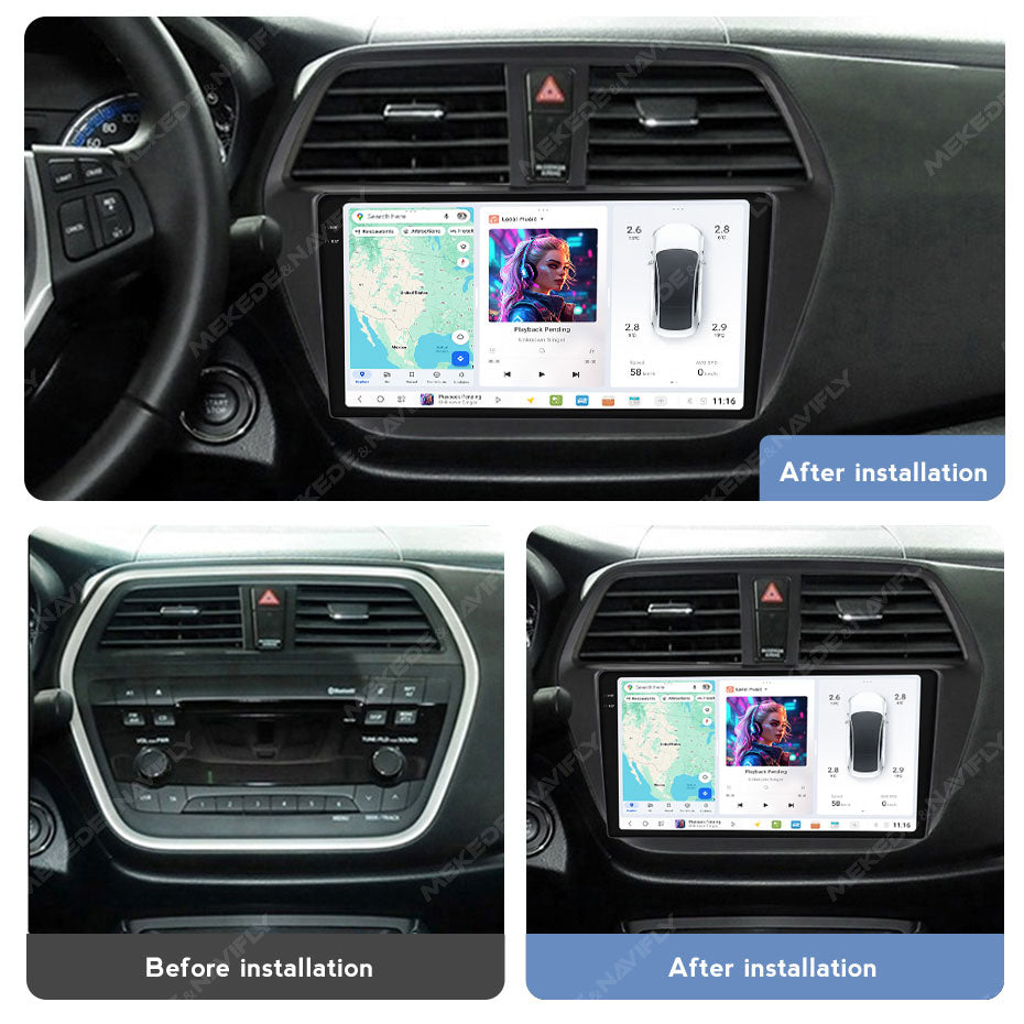 DUDU7 Suzuki S-Cross 2012-2016 Head Unit Car Stereo | Apple CarPlay & Android Auto