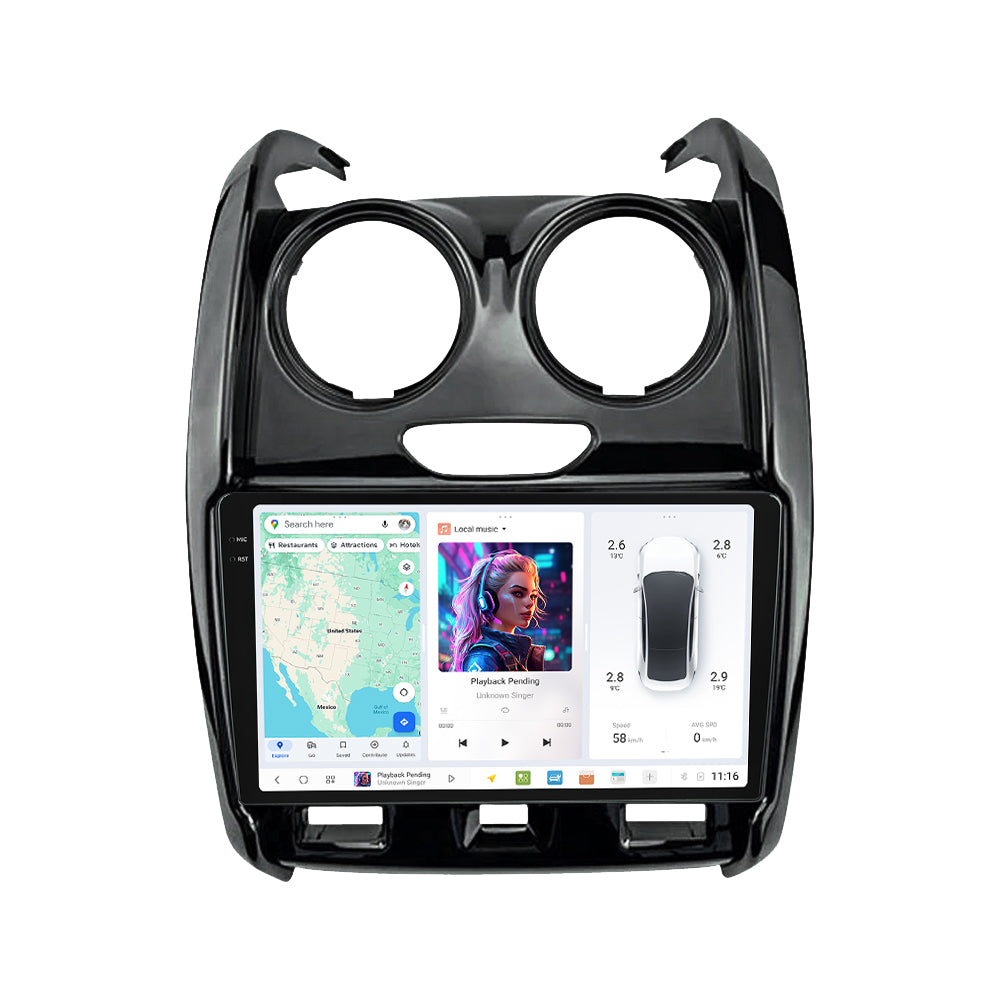 DUDU7 Dacia Duster 2015-2020 Head Unit Car Stereo | Apple CarPlay & Android Auto