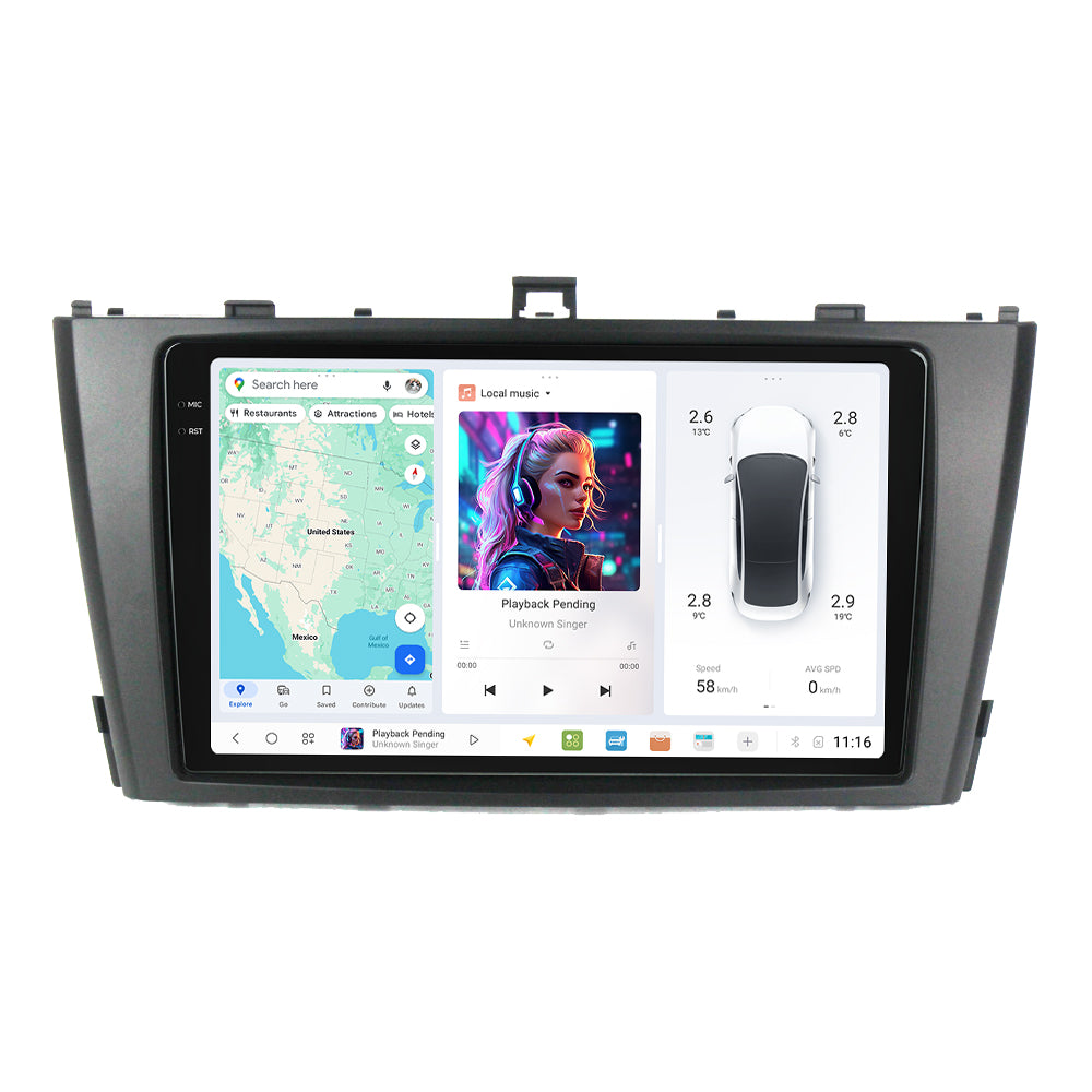 DUDU7 Toyota Auris 2008-2015 Head Unit Car Stereo | Apple CarPlay & Android Auto