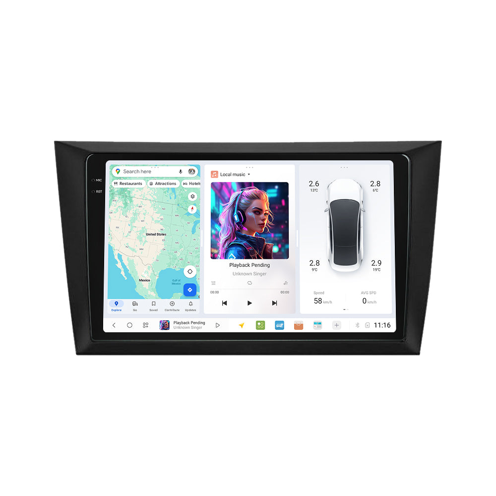 DUDU7 Volkswagen Golf MK6 B6 2007-2012 Head Unit Car Stereo | Apple CarPlay & Android Auto