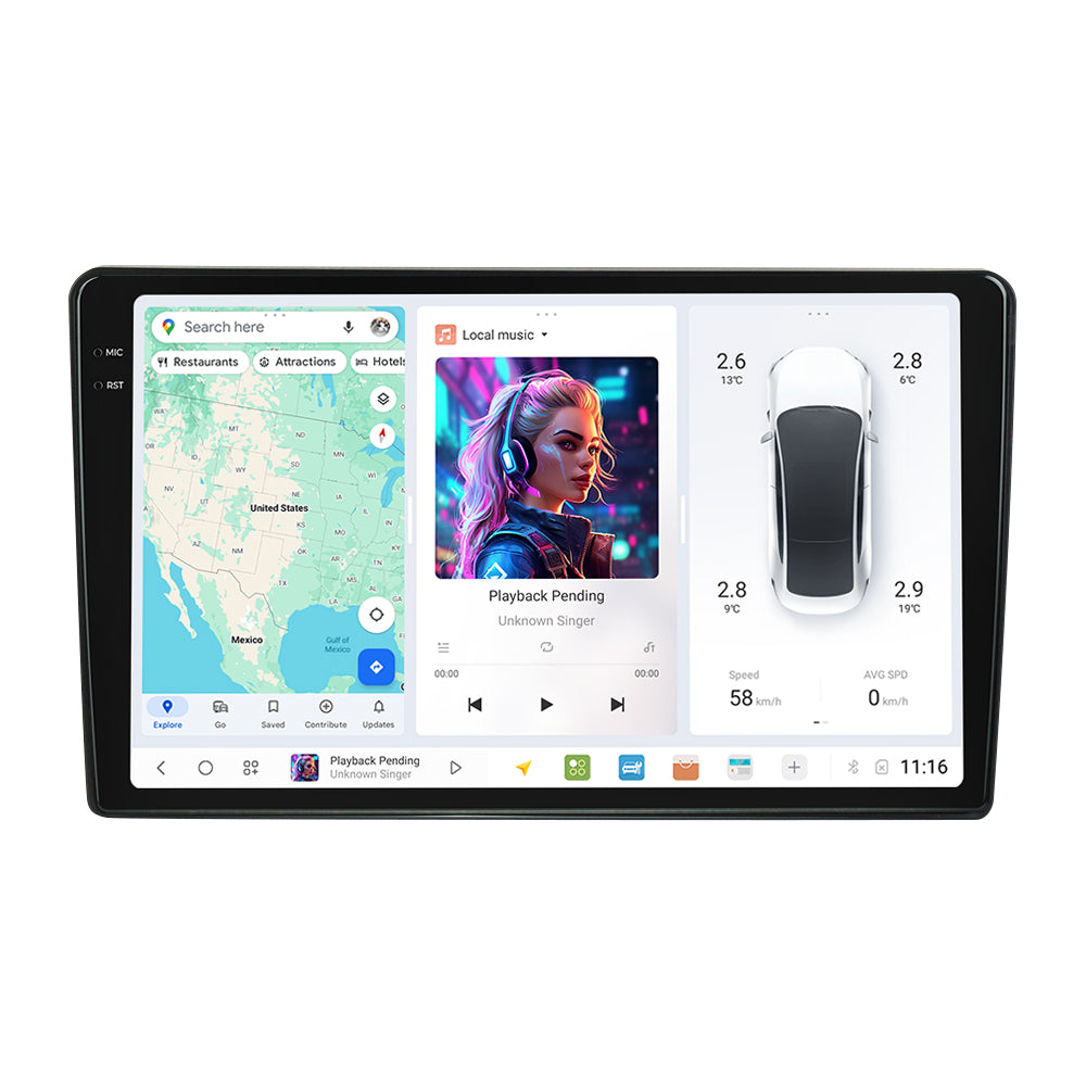 DUDU7 Peugeot 308 2013-2018 Head Unit Car Stereo | Apple CarPlay & Android Auto