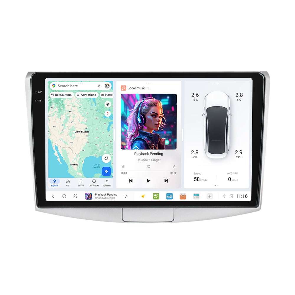DUDU7 Volkswagen Passat B6 B7 CC 2005-2016 Head Unit Car Stereo | Apple CarPlay & Android Auto