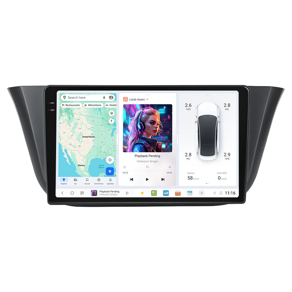 DUDU7 Iveco Daily 2015-2025 Head Unit Car Stereo | Apple CarPlay & Android Auto