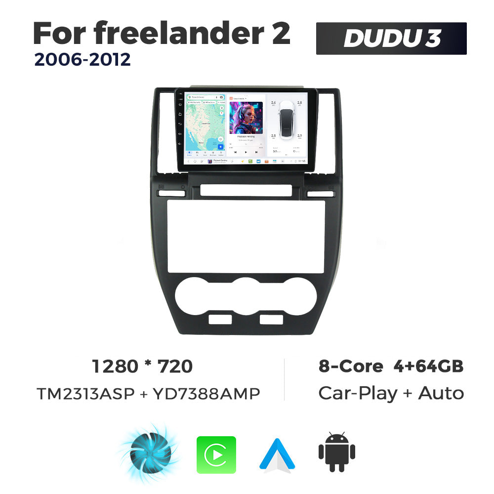 DUDU7 Land Rover Fleelander 2 2006-2012 Head Unit Car Stereo | Apple CarPlay & Android Auto