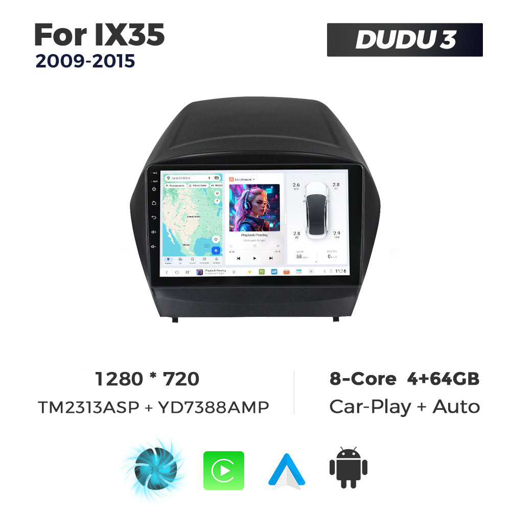 DUDU7 Hyundai Tucson ix35 2009-2015 Head Unit Car Stereo | Apple CarPlay & Android Auto
