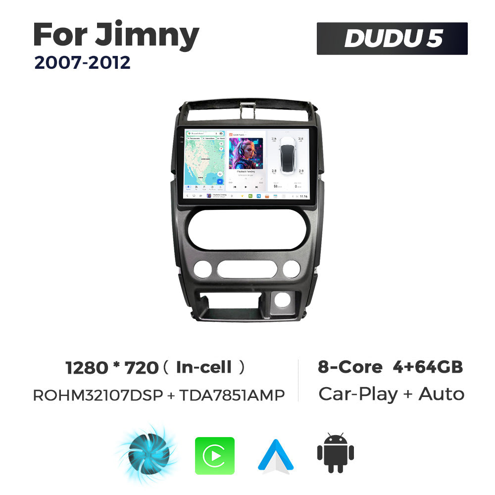 DUDU7 Suzuki Jumny 2007-2012 Head Unit Car Stereo | Apple CarPlay & Android Auto