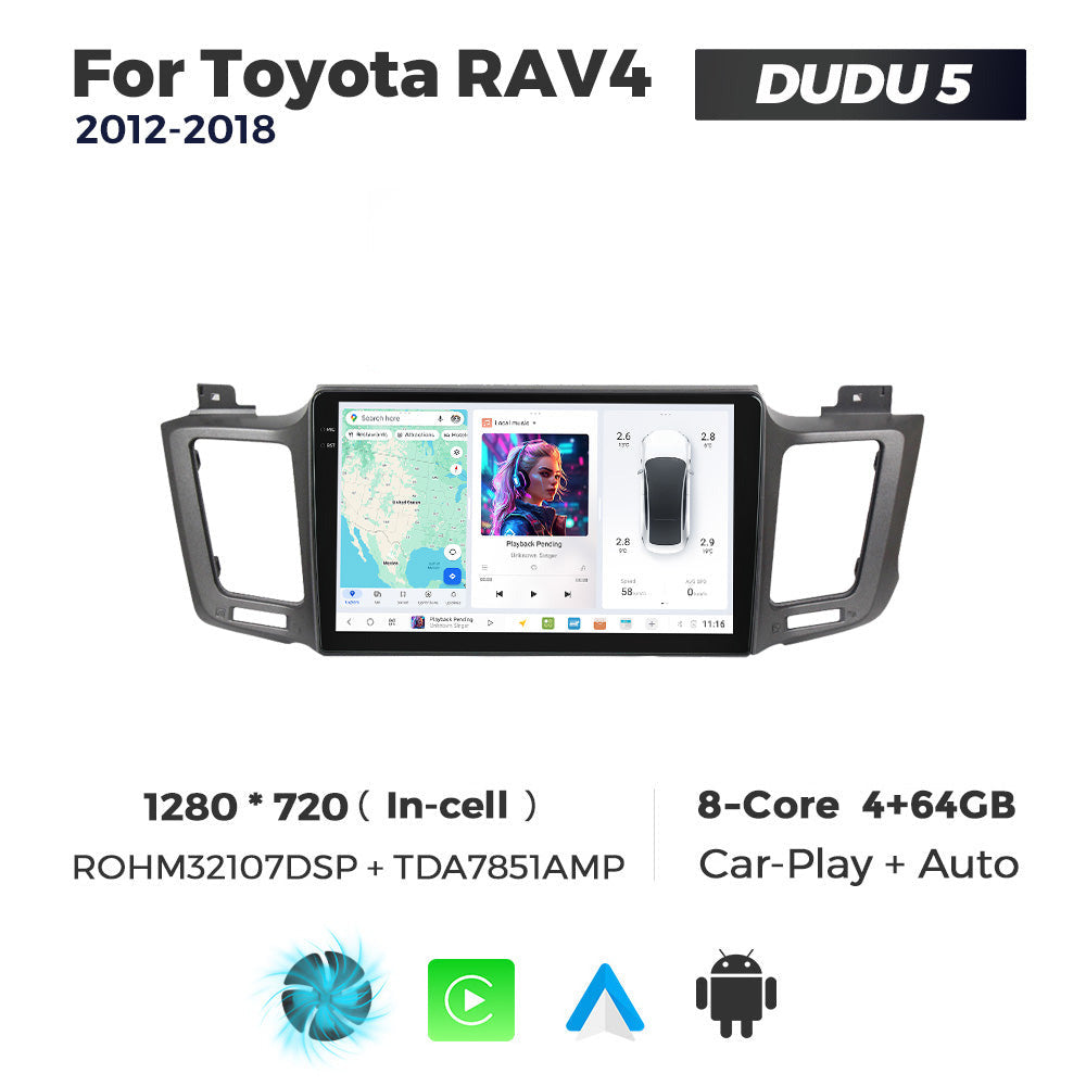 DUDU7 Toyota RAV4 2012-2018 Head Unit Car Stereo | Apple CarPlay & Android Auto