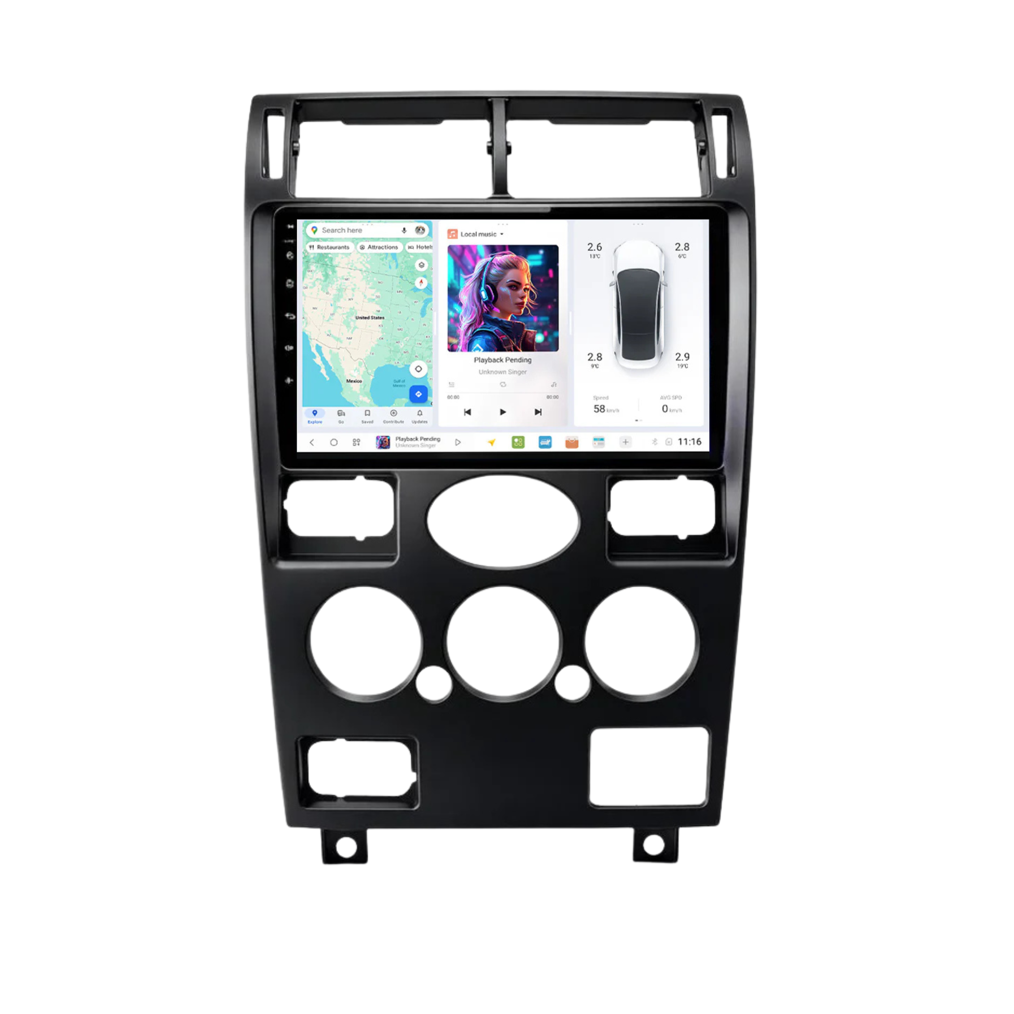 DUDU7 Ford Mondeo MK3 2000-2007 Head Unit Car Stereo | Apple CarPlay & Android Auto