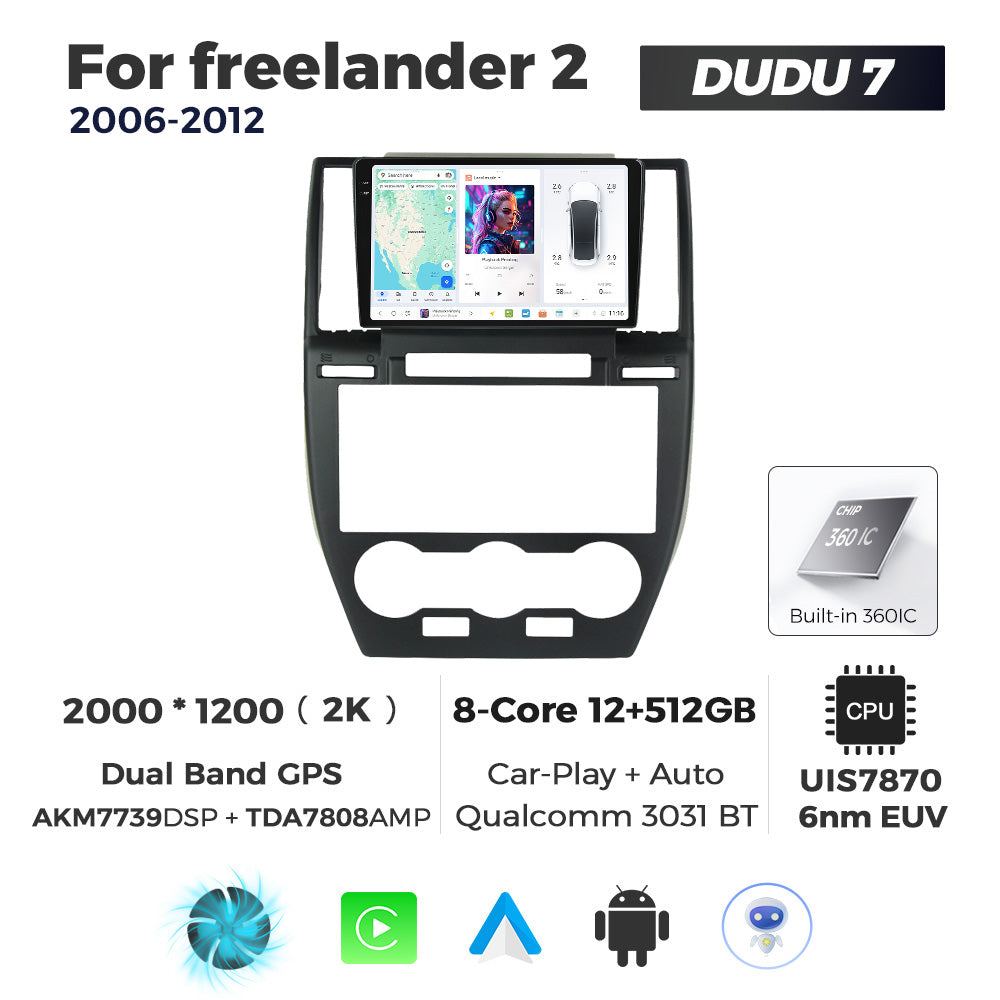 DUDU7 Land Rover Fleelander 2 2006-2012 Head Unit Car Stereo | Apple CarPlay & Android Auto