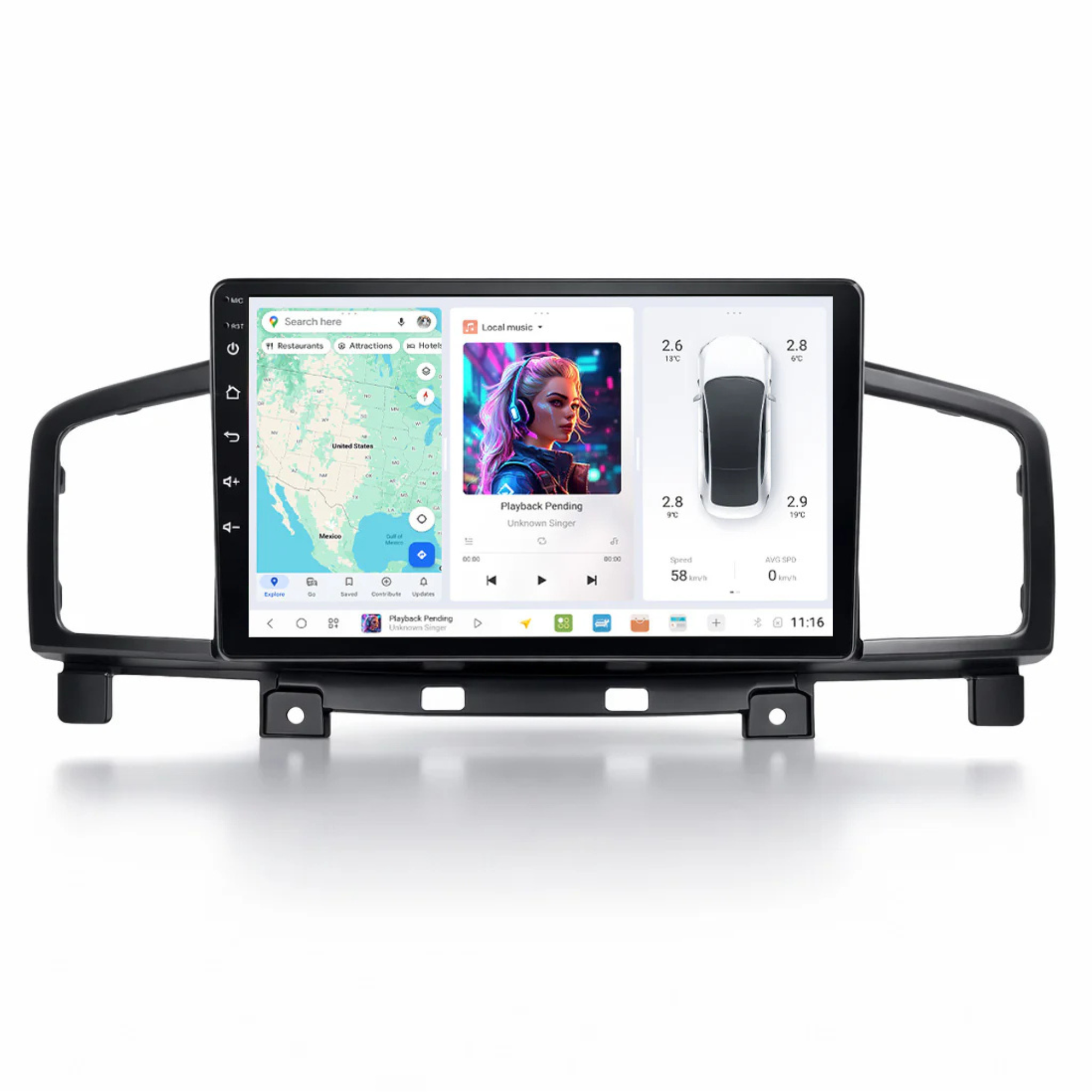 DUDU7 Nissan Elgrand 2011-2016 Head Unit Car Stereo | Apple CarPlay & Android Auto