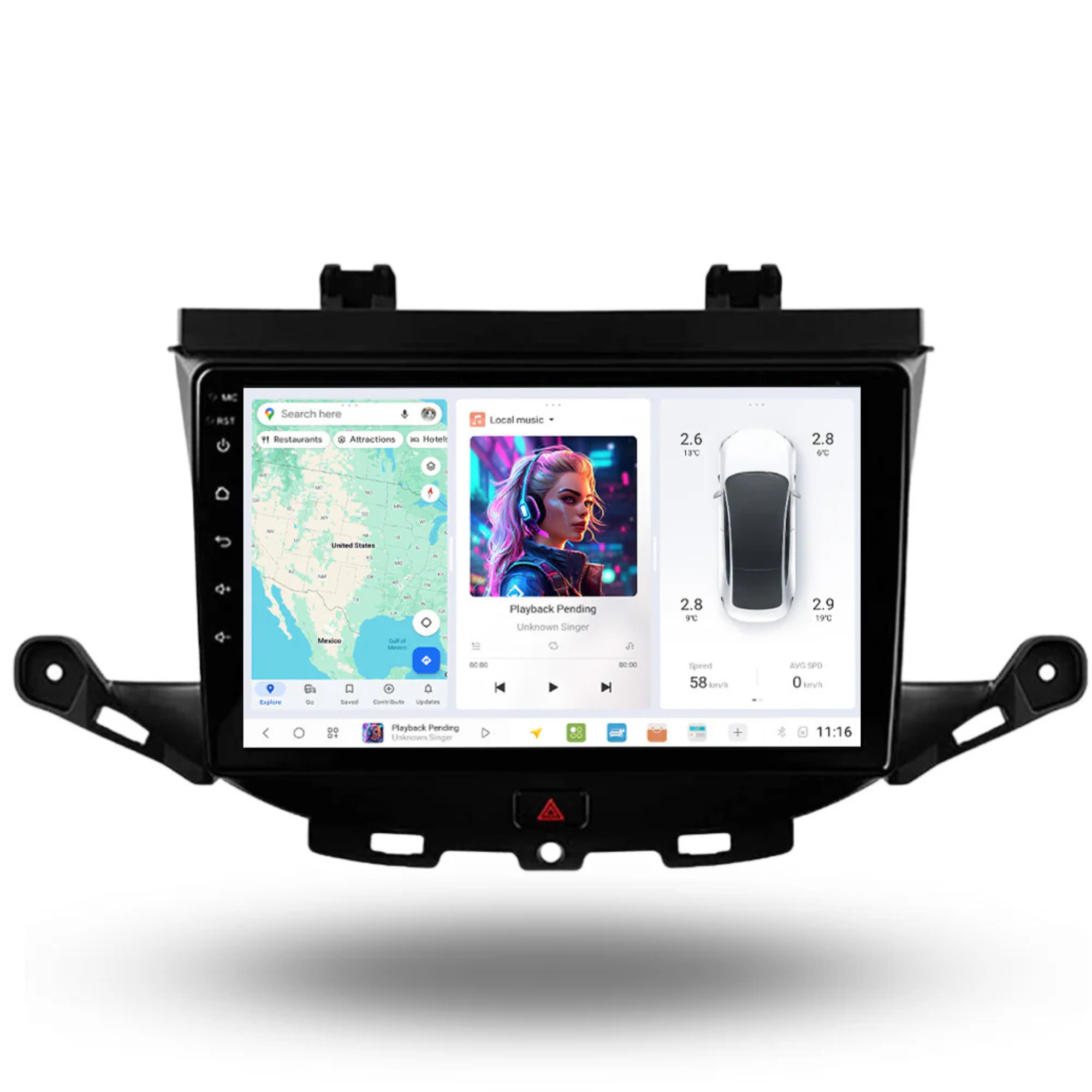 DUDU7 Vauxhall Astra K 2015-2022 Head Unit Car Stereo | Apple CarPlay & Android Auto