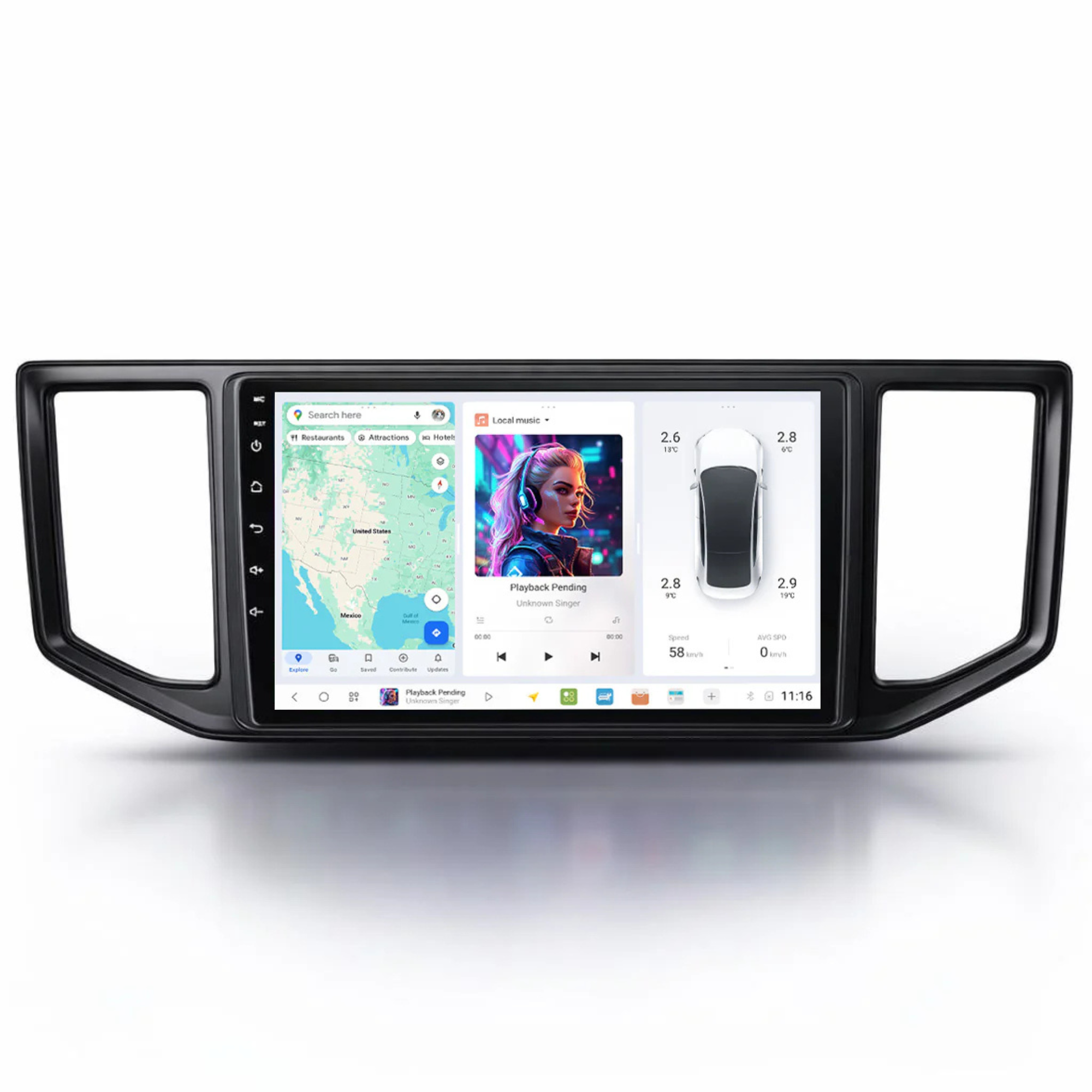 DUDU7 Volkswagen Crafter & MAN TGE 2018-2025 Head Unit Car Stereo | Apple CarPlay & Android Auto