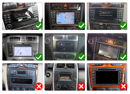 DUDU7 Mercedes C-Class 2000-2004 Head Unit Car Stereo | Apple CarPlay & Android Auto