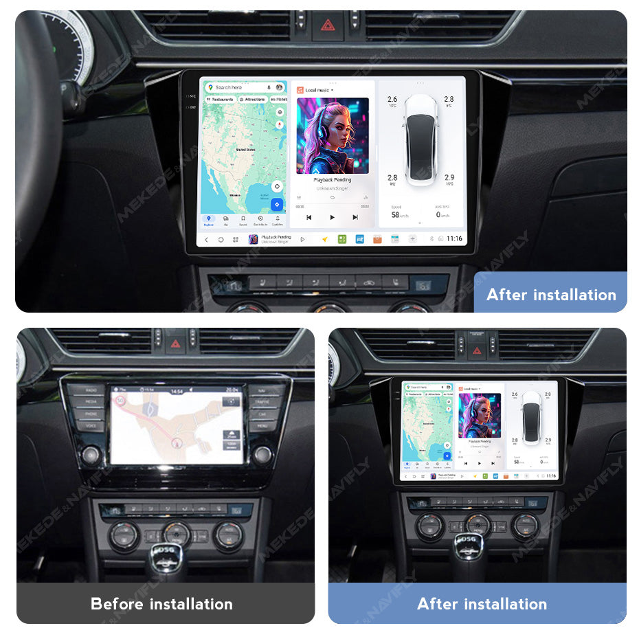 DUDU7 Skoda Superb 2016-2019 Head Unit Car Stereo | Apple CarPlay & Android Auto