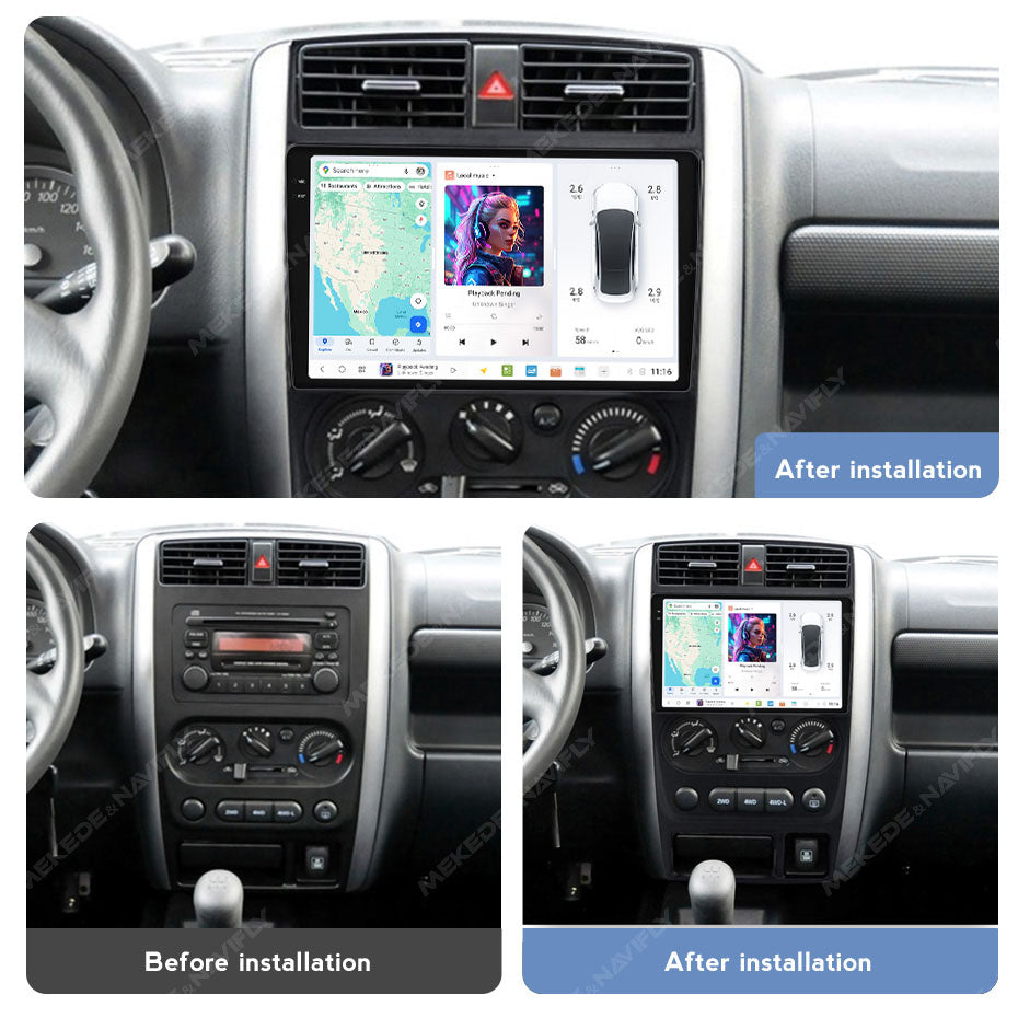 DUDU7 Suzuki Jumny 2007-2012 Head Unit Car Stereo | Apple CarPlay & Android Auto