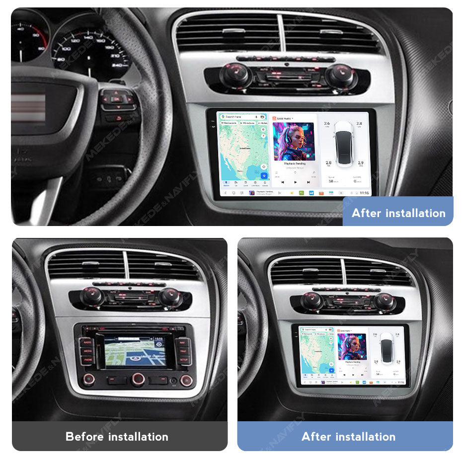 DUDU7 Seat Altea RHD 2004-2015 Head Unit Car Stereo | Apple CarPlay & Android Auto