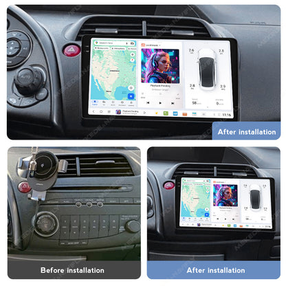 DUDU7 Honda Civic 2006-2011 Head Unit Car Stereo | Apple CarPlay & Android Auto