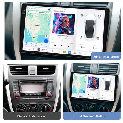 DUDU7 Suzuki Celerio 2015-2018 Head Unit Car Stereo | Apple CarPlay & Android Auto