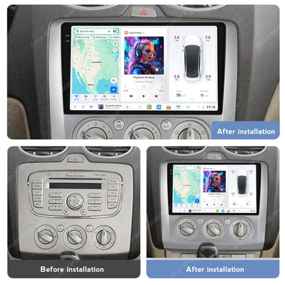 DUDU7 Ford Focus 2004-2011 Head Unit Car Stereo | Apple CarPlay & Android Auto