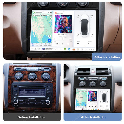 DUDU7 Volkswagen Touran 2003-2010 Head Unit Car Stereo | Apple CarPlay & Android Auto