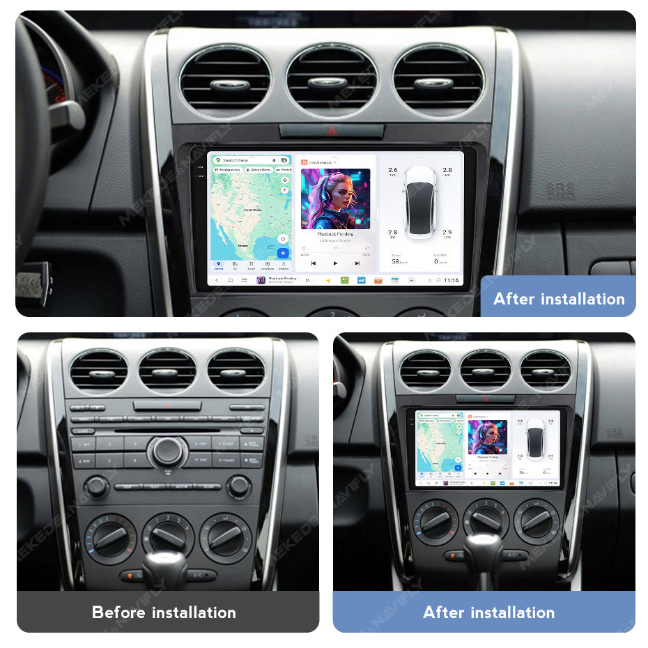 DUDU7 Mazda CX-7 2008-2015 Head Unit Car Stereo | Apple CarPlay & Android Auto