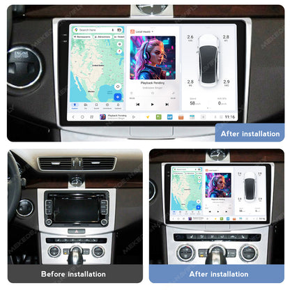 DUDU7 Volkswagen Passat B6 B7 CC 2005-2016 Head Unit Car Stereo | Apple CarPlay & Android Auto