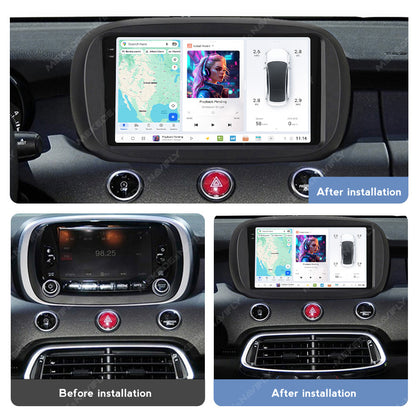 DUDU7 Fiat 500X 2014-2020 Head Unit Car Stereo | Apple CarPlay & Android Auto