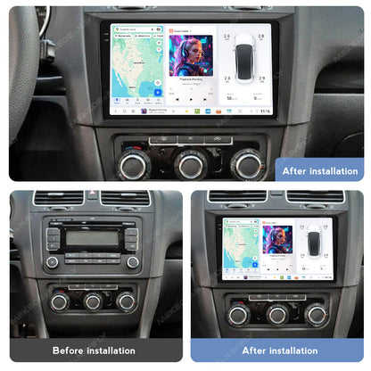 DUDU7 Volkswagen Golf MK6 B6 2007-2012 Head Unit Car Stereo | Apple CarPlay & Android Auto