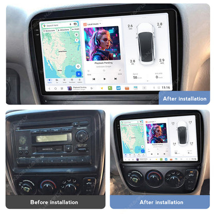 DUDU7 Honda CRV 1997-2001 Head Unit Car Stereo | Apple CarPlay & Android Auto