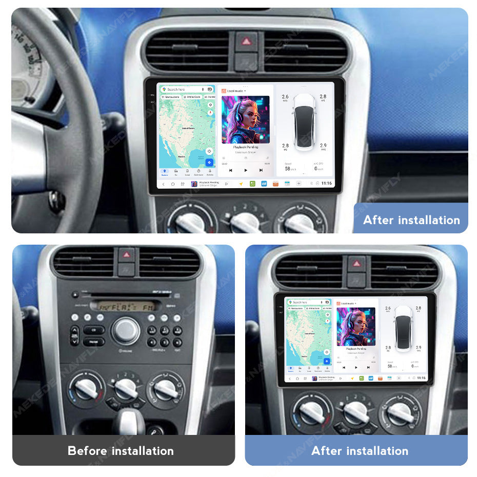 DUDU7 Suzuki Splash Ritz Vauxhall Agila 2008-2014 Head Unit Car Stereo | Apple CarPlay & Android Auto
