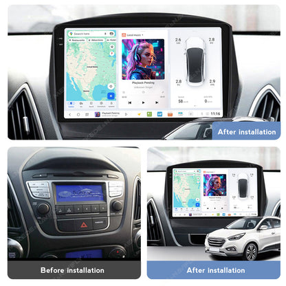DUDU7 Hyundai Tucson ix35 2009-2015 Head Unit Car Stereo | Apple CarPlay & Android Auto