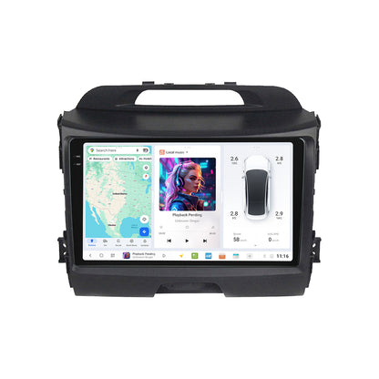 DUDU7 Kia Sportage 2010-2015 Head Unit Car Stereo | Apple CarPlay & Android Auto