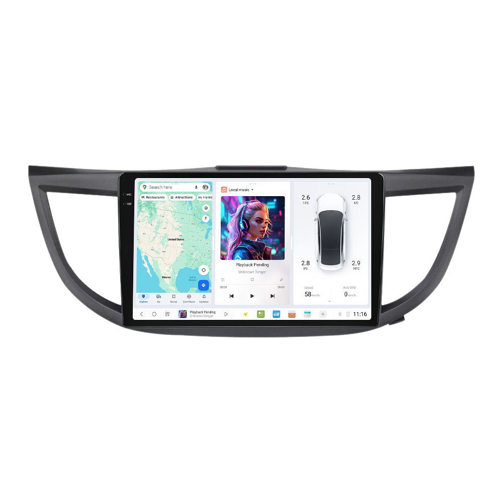DUDU7 Honda CRV 2012-2017 Head Unit Car Stereo | Apple CarPlay & Android Auto