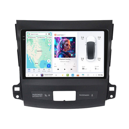 DUDU7 Citroen C-Crosser Peugeot 4007 Mitsubishi Outlander 2005-2012 Head Unit Car Stereo | Apple CarPlay & Android Auto