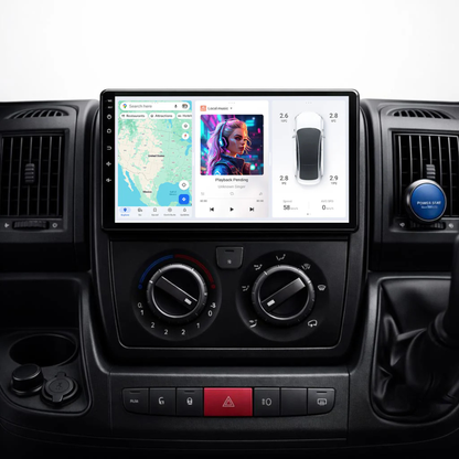 DUDU7 FIAT Ducato Peugeot Boxer Citroen Relay 2006-2022 Head Unit Car Stereo | Apple CarPlay & Android Auto