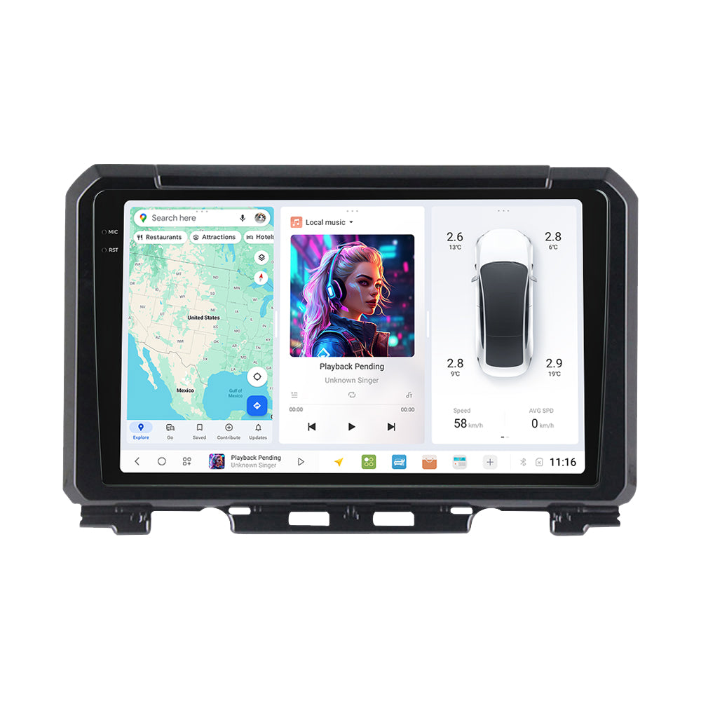 DUDU7 Suzuki Jumny 2018-2026 Head Unit Car Stereo | Apple CarPlay & Android Auto