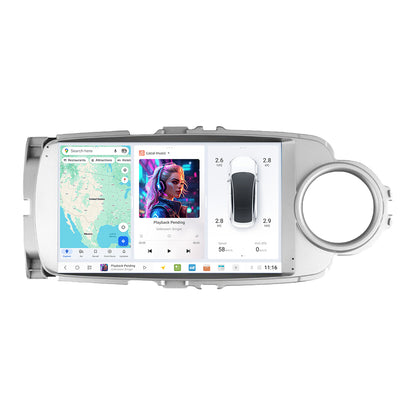 DUDU7 Toyota Yaris 2012-2017 Head Unit Car Stereo | Apple CarPlay & Android Auto RHD