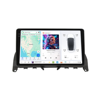 DUDU7 Mercedes C-Class 2006-2011 Head Unit Car Stereo | Apple CarPlay & Android Auto