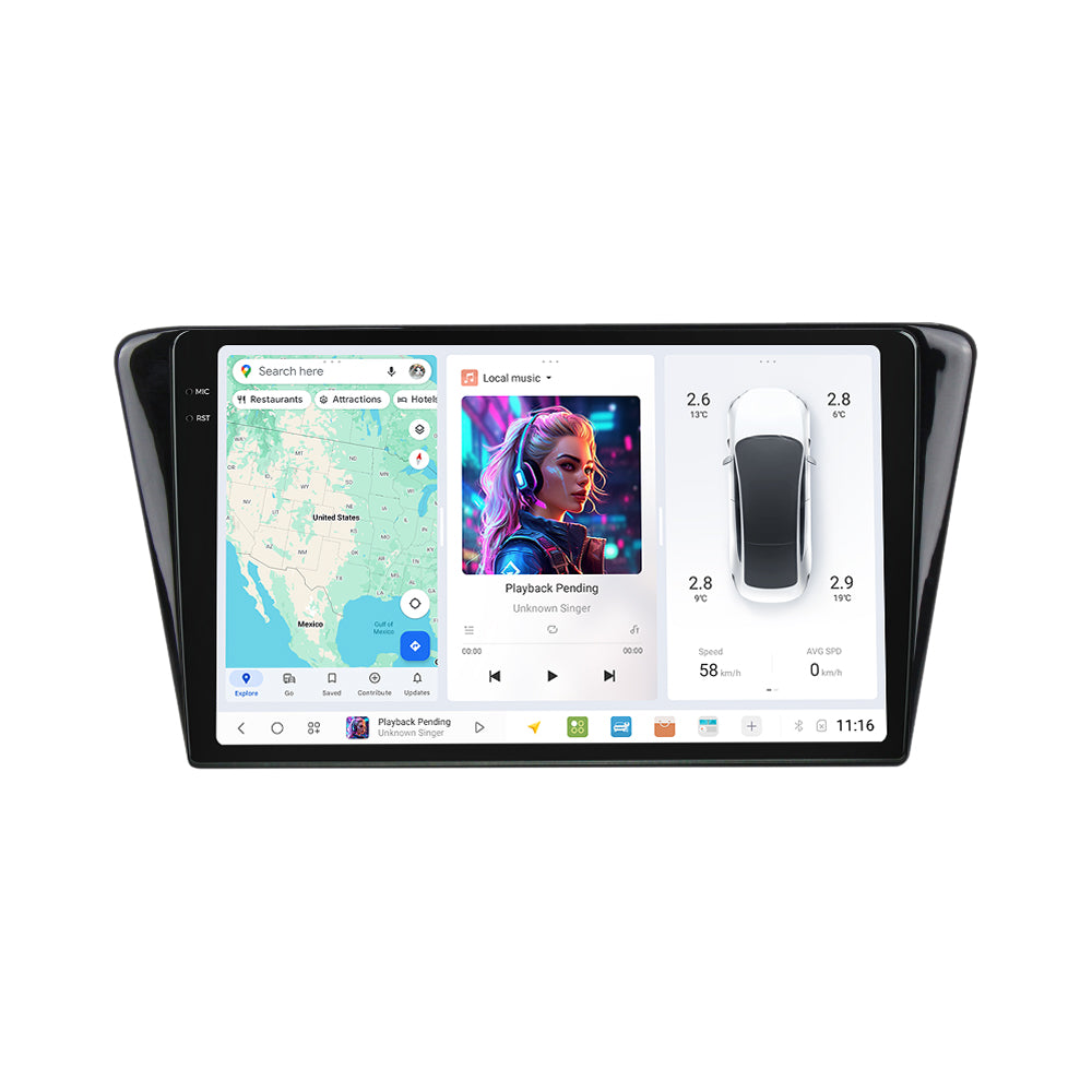 DUDU7 Peugeot 408 2014-2018 Head Unit Car Stereo | Apple CarPlay & Android Auto