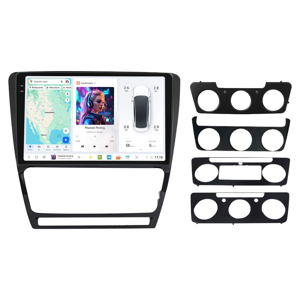DUDU7 Skoda Octavia 2008-2013 Head Unit Car Stereo | Apple CarPlay & Android Auto