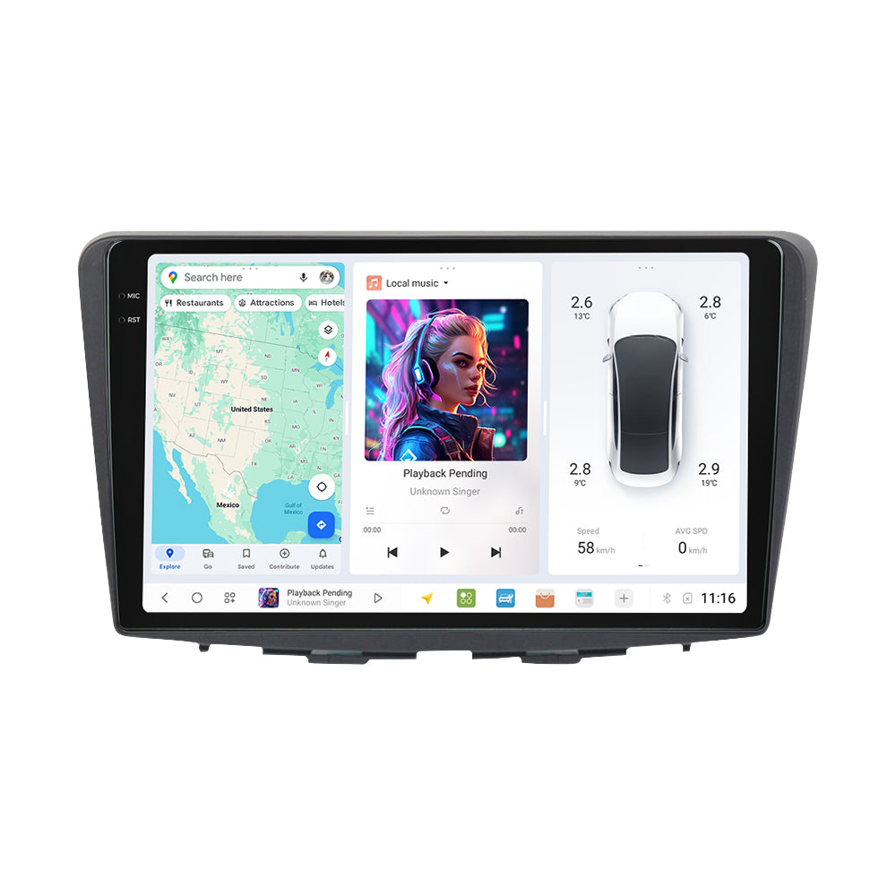 DUDU7 Suzuki Baleno 2015-2018 Head Unit Car Stereo | Apple CarPlay & Android Auto