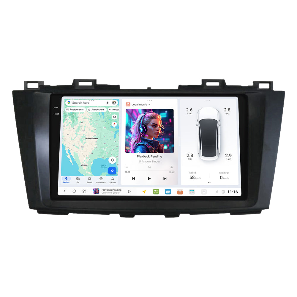 DUDU7 Mazda 5 2010-2015 Head Unit Car Stereo | Apple CarPlay & Android Auto