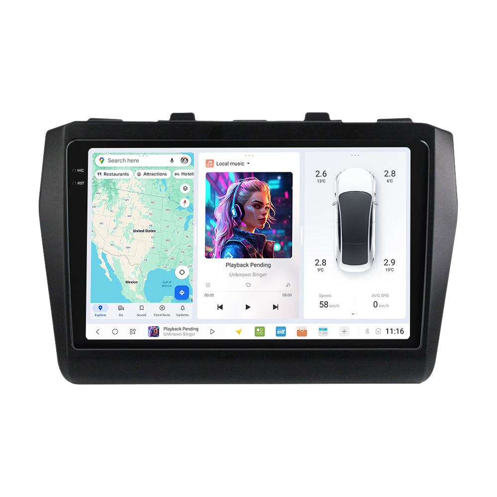 DUDU7 Suzuki Swift 2016-2020 Head Unit Car Stereo | Apple CarPlay & Android Auto