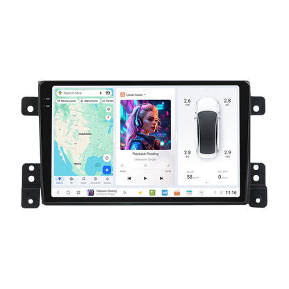 DUDU7 Suzuki Vitara 2005-2015 Head Unit Car Stereo | Apple CarPlay & Android Auto
