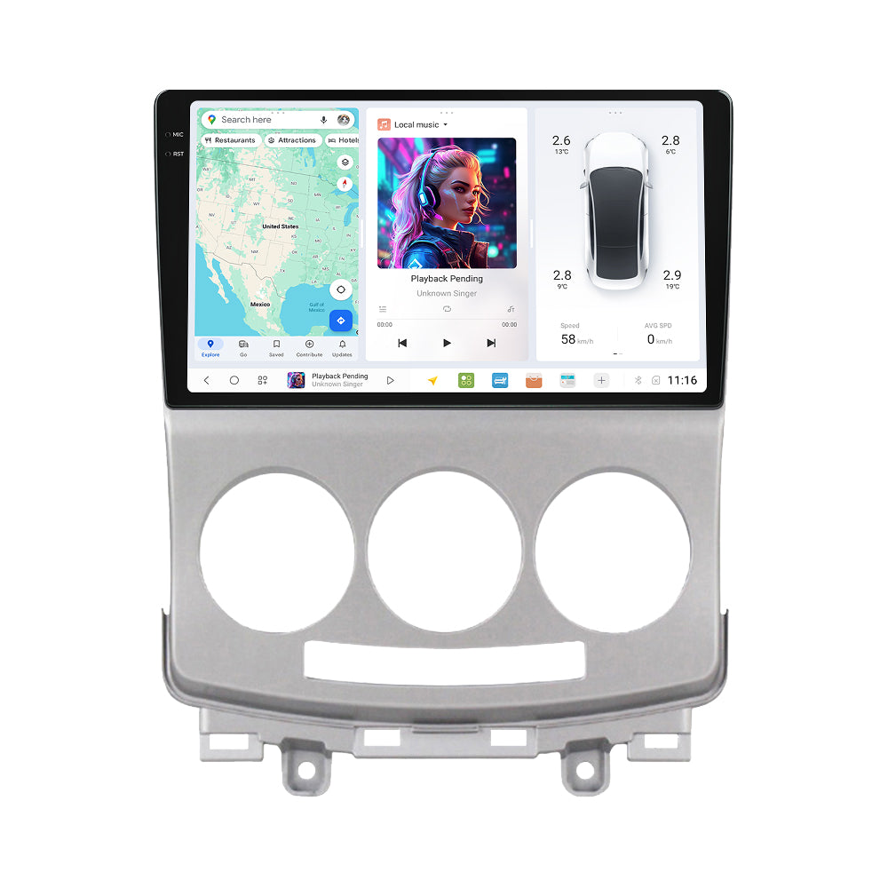 DUDU7 Mazda 5 2005-2010 Head Unit Car Stereo | Apple CarPlay & Android Auto