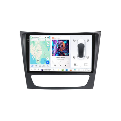 DUDU7 Mercedes E-Class CLS 2002-2010 Head Unit Car Stereo | Apple CarPlay & Android Auto
