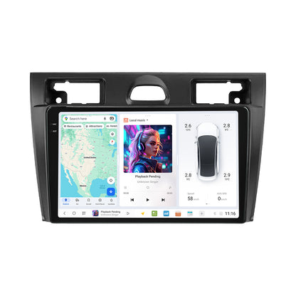 DUDU7 Ford Fiesta 2002-2008 Head Unit Car Stereo | Apple CarPlay & Android Auto