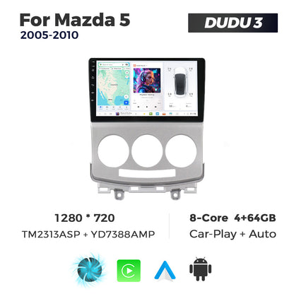 DUDU7 Mazda 5 2005-2010 Head Unit Car Stereo | Apple CarPlay & Android Auto